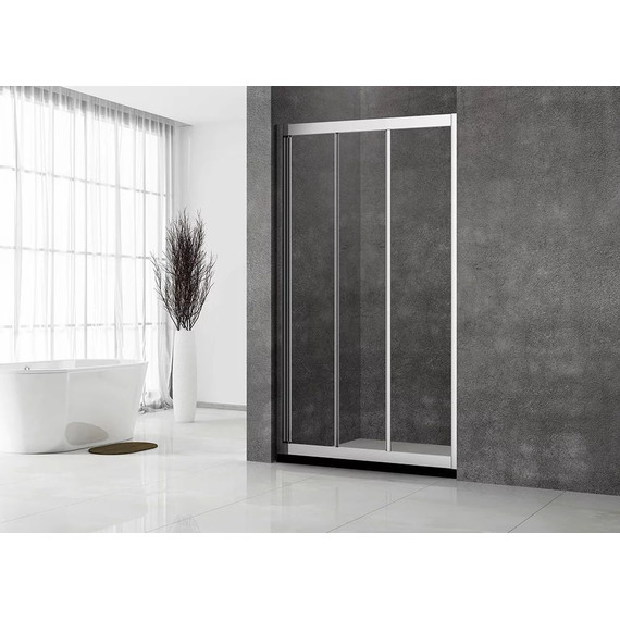 Душевая дверь Veconi Vianno 110 см VN31-110-01-C5, хром/прозрачное - фото 3