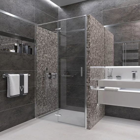 Душевая дверь Veconi Vianno 90 см VN73-90-01-C4, хром/прозрачное - фото 3