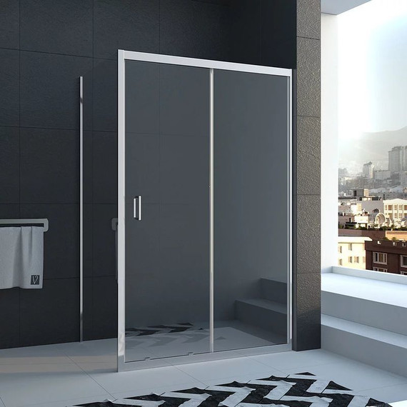 Душевое ограждение Veconi Rovigo 120x120 см RV046-120120PR-01-19C1, хром/прозрачное - фото 3