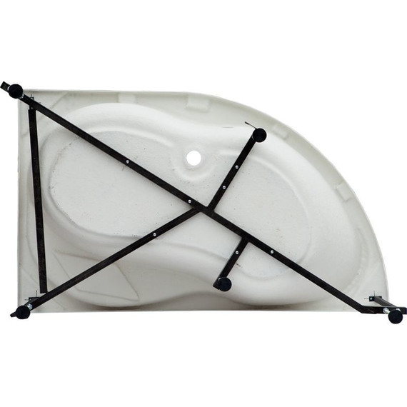 Ванна акриловая Aquanet Jamaica 160x100 см 203986 L - фото 21