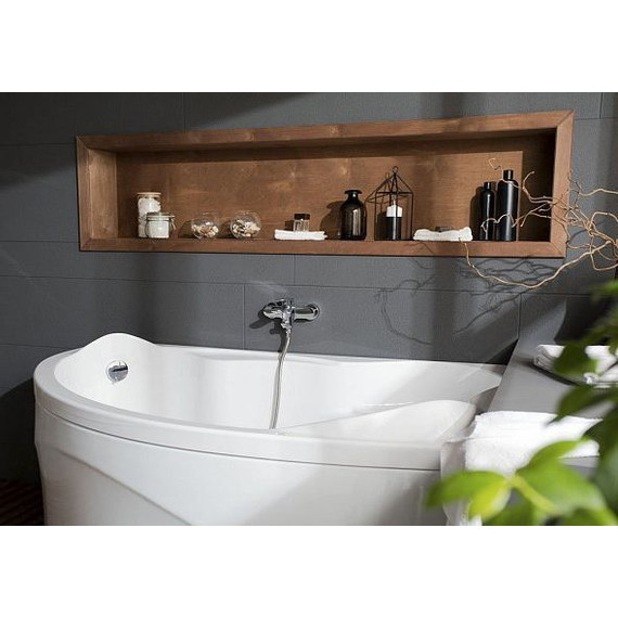 Ванна акриловая Aquanet Jamaica 160x100 см 203987 R - фото 18