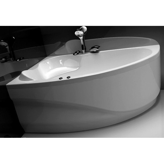 Ванна акриловая Aquanet Mayorca 150x100 см 204008 L - фото 13