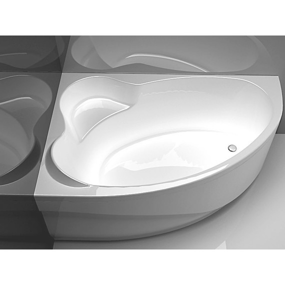 Ванна акриловая Aquanet Mayorca 150x100 см 204008 L - фото 10