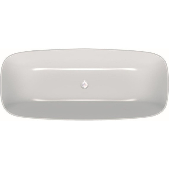 Ванна отдельностоящая Kolpa-San Milo FS 174x75 см, белый/черный - фото 2