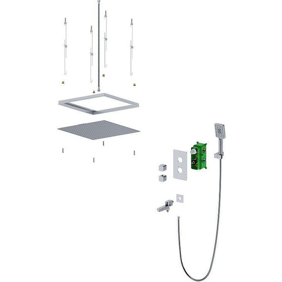 Душевая система для ванны с термостатом Timo Petruma SX-5019/00SM - фото 4