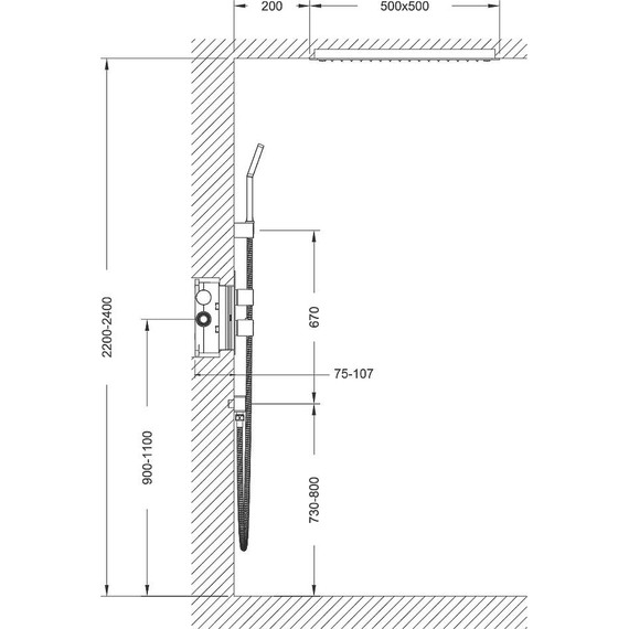 Душевая система для душа с термостатом Timo Petruma SX-5029/17SM, золото матовое - фото 9