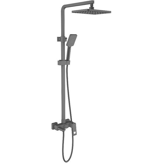 Душевая стойка Timo Briana SX-7130/03, черный матовый - фото 
