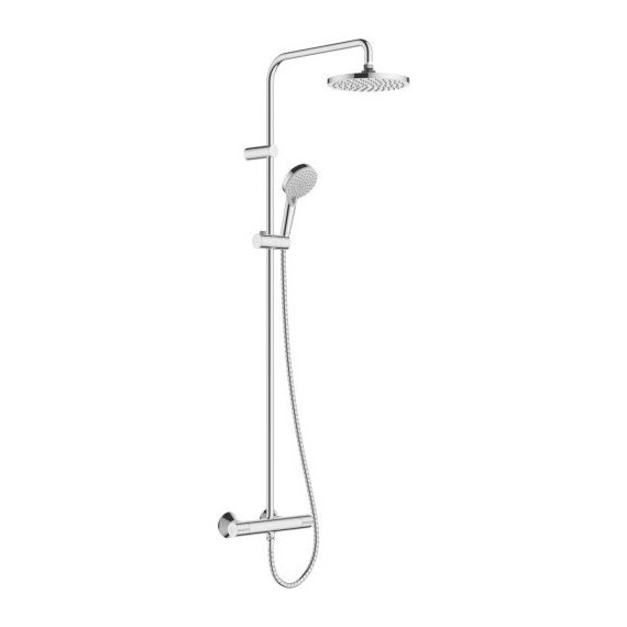 Душевая стойка с термостатом Hansgrohe Vernis Shape Showerpipe 230 1jet Green 26318000 - фото 