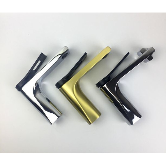 Смеситель для раковины Bronze de Luxe Element EL02CB, хром/черный, Цвет производителя: чёрный - фото 4