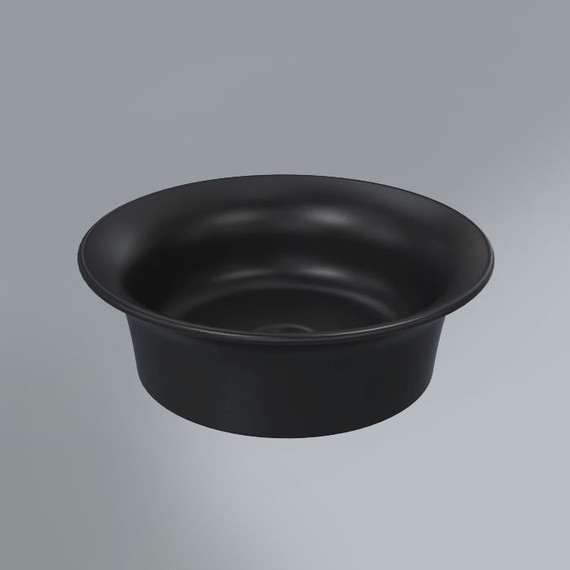 Раковина Kerama Marazzi Canaletto 40x40 см CN.wb.40\BLK.M, черный матовый - фото 
