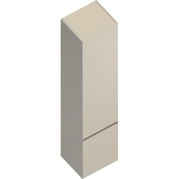 Пенал подвесной Kerama Marazzi Cubo 35 см CU.165Rh\LIM, лимо - фото 