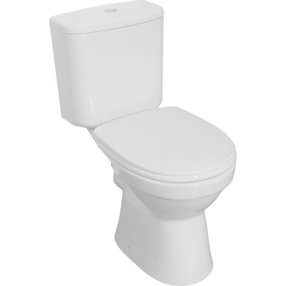 Унитаз-компакт VitrA Norm Fit Duroplast 9844B099-7205 с крышкой микролифт - фото 