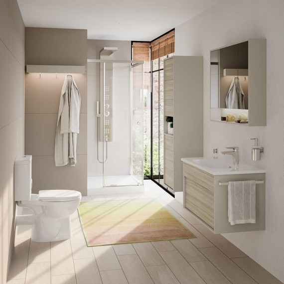 Унитаз-компакт VitrA Norm Nord 9845B099-7201 с крышкой микролифт - фото 3