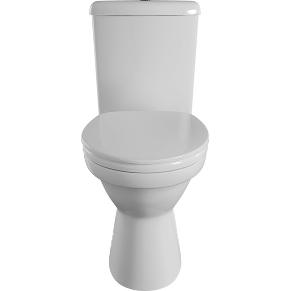 Унитаз-компакт угловой VitrA Norm Wenkel 9854B099-7200 с крышкой микролифт - фото 2