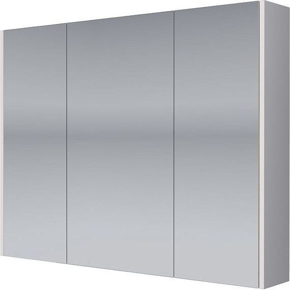 Зеркало-шкаф Dreja Prime 90 см 99.9306, белый глянец - фото 