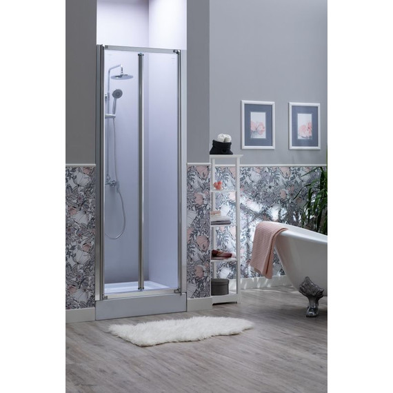 Душевая дверь Aquanet Alfa NAA6422 80 см, хром/прозрачное - фото 8