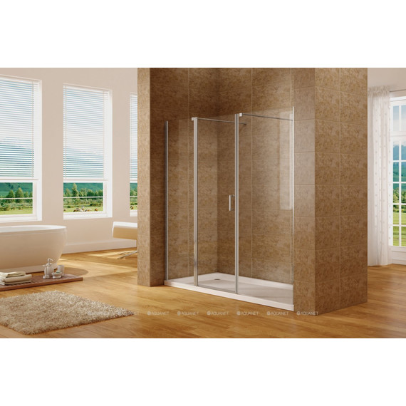 Душевая дверь Aquanet Cinetic AE12-N-120H190U-CT+AE12-F-80H190U-CT 200 см, хром/прозрачное - фото 3