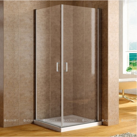 Душевое ограждение Aquanet Cinetic AE12-N-80H190U-CT 80x80 см, хром/прозрачное - фото 