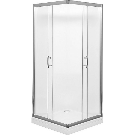 Душевое ограждение Aquanet Alfa Cube NAA1142 100x100 см, хром/прозрачное - фото 5