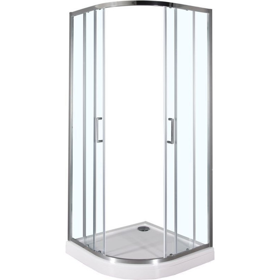 Душевое ограждение Aquanet Alfa NAA2142 100x100 см, хром/прозрачное - фото 3