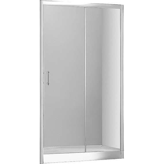 Душевая дверь Aquanet Alfa NAA6121 150 см, хром/прозрачное - фото 