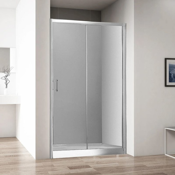 Душевая дверь Aquanet Alfa NAA6121 140 см, хром/прозрачное - фото 3