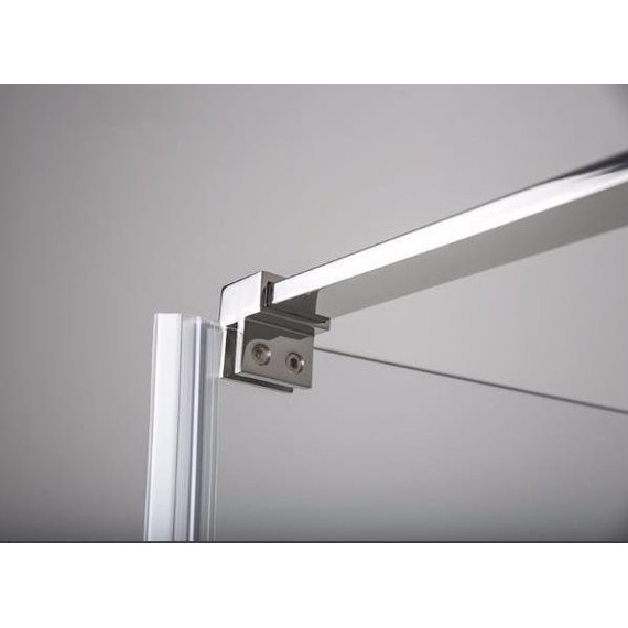 Душевое ограждение Aquanet Beta NWD1231 150х80 см (стекло 8 мм), хром/прозрачное L - фото 5