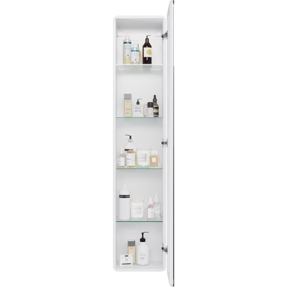 Пенал подвесной Dreja Point Led 40 см 99.9035, белый глянец - фото 5