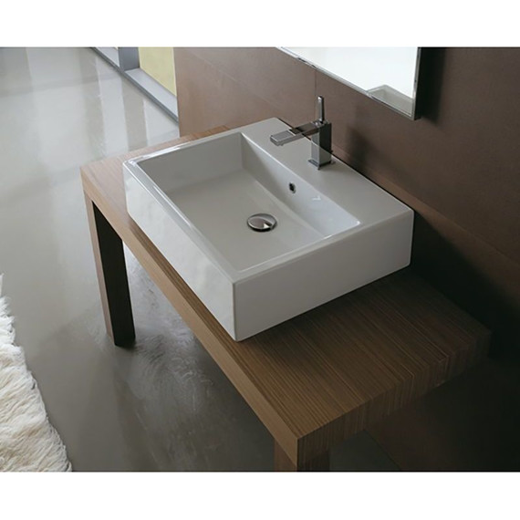 Раковина подвесная Globo Classic 60 см SCQ61.BI*0 - фото 2