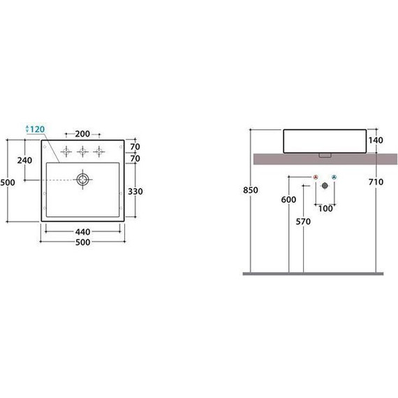 Раковина-чаша Globo Classic 50 см SCQ51.BI*0 - фото 5