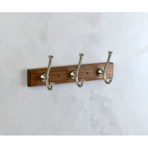 Набор крючков Bronze de Luxe Forest 10708C, цвет орех/хром матовый - фото 2