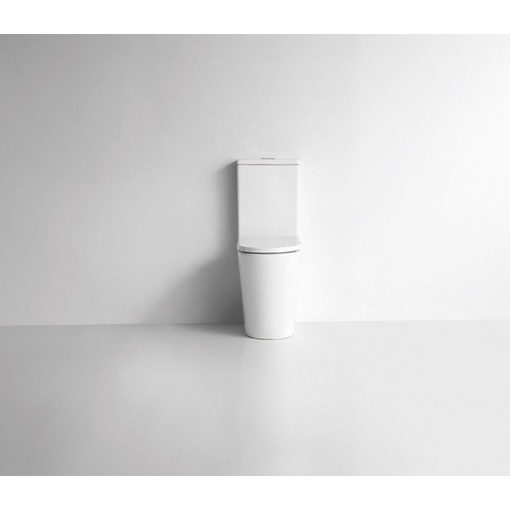 Унитаз-компакт CeramaLux Rimless NS-2178 с крышкой микролифт (арматура Geberit) - фото 7