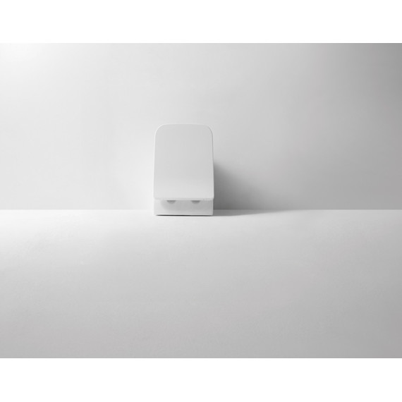 Унитаз приставной CeramaLux Rimless NS-3170 с крышкой микролифт - фото 6