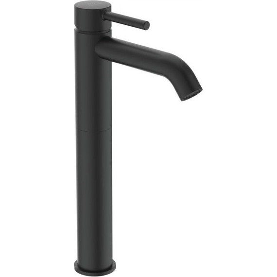 Смеситель для раковины высокий Ideal Standard Silk Black Ceraline Vessel BC269XG, черный матовый - фото 