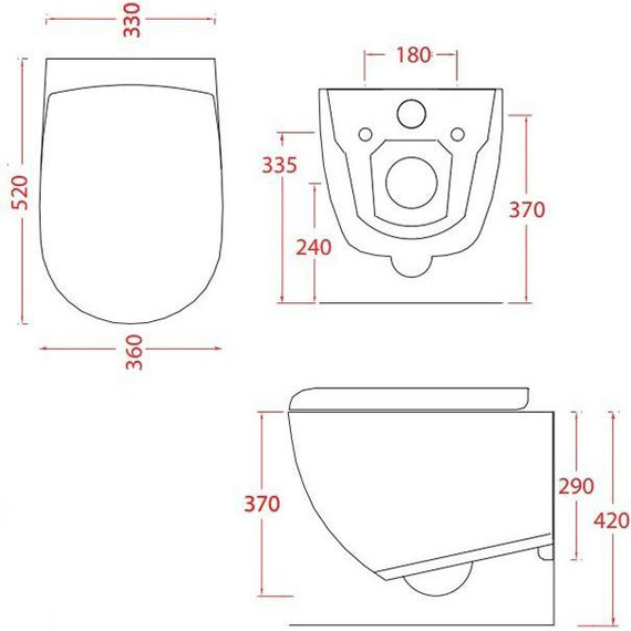 Унитаз подвесной безободковый ArtCeram File 2.0 FLV004 05 30, белый матовый - фото 4