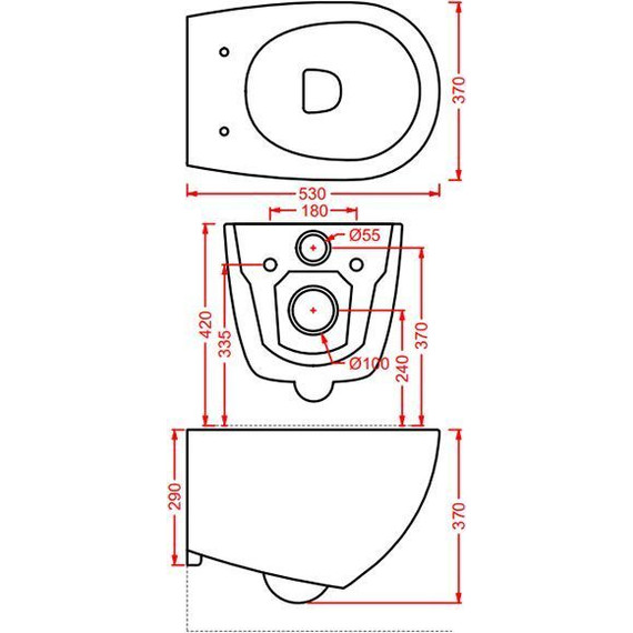 Унитаз подвесной безободковый ArtCeram File 2.0 FLV004 38 00, avio - фото 5