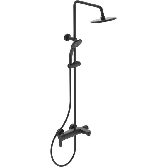 Душевая стойка Ideal Standard Idealrain BC525XG, черный матовый - фото 