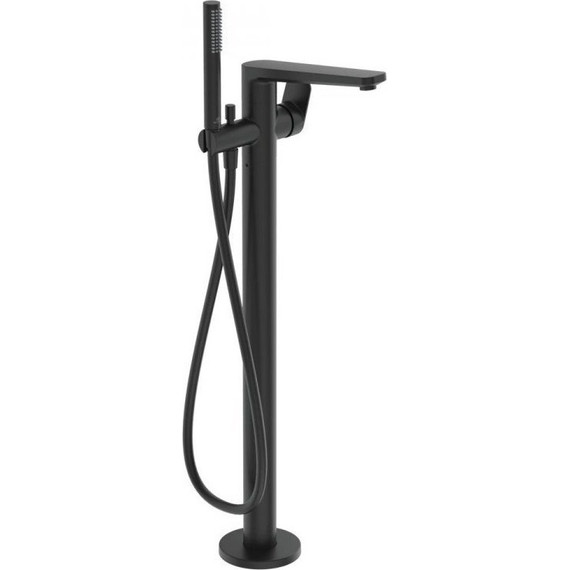 Смеситель для ванны Ideal Standard Silk Black Tonic II A6347XG, черный матовый - фото 