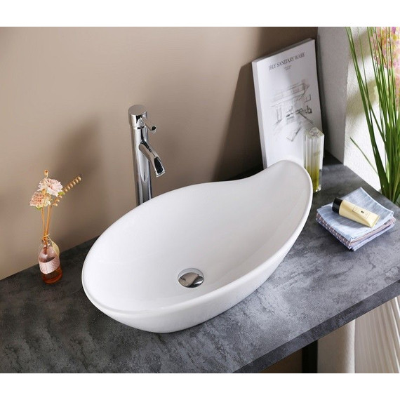 Раковина-чаша CeramaLux N 65 см 9052 - фото 3