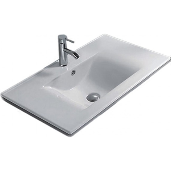 Раковина врезная на столешницу CeramaLux N 91 см JY-807-90 - фото 