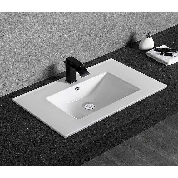 Раковина врезная на столешницу CeramaLux N 71 см YJ-803-70 - фото 3