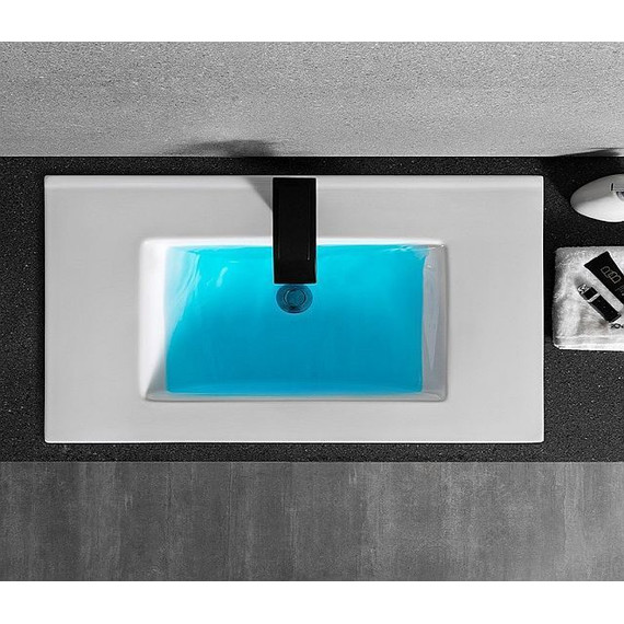 Раковина врезная на столешницу CeramaLux N 71 см YJ-803-70 - фото 6