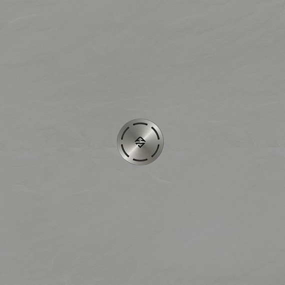Каменный поддон Jacob Delafon Singulier 90x90 см E67033-MGZ, серый шелк - фото 