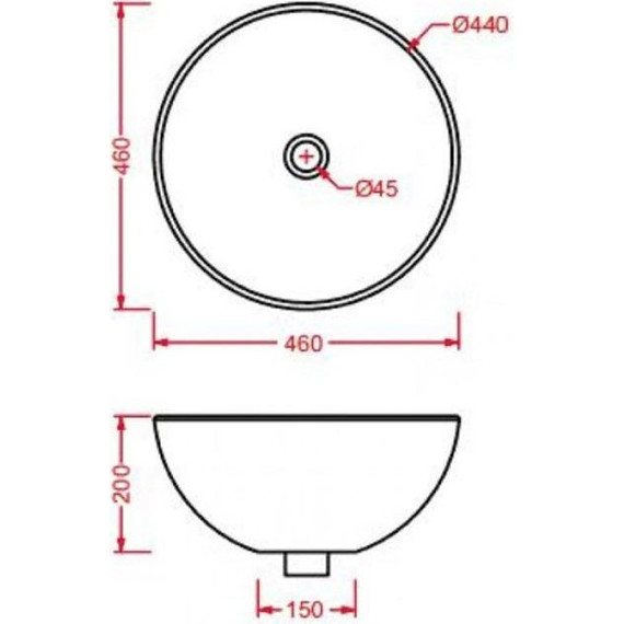 Раковина-чаша Artceram Laciotola 46 см LCL001 01 00 - фото 3