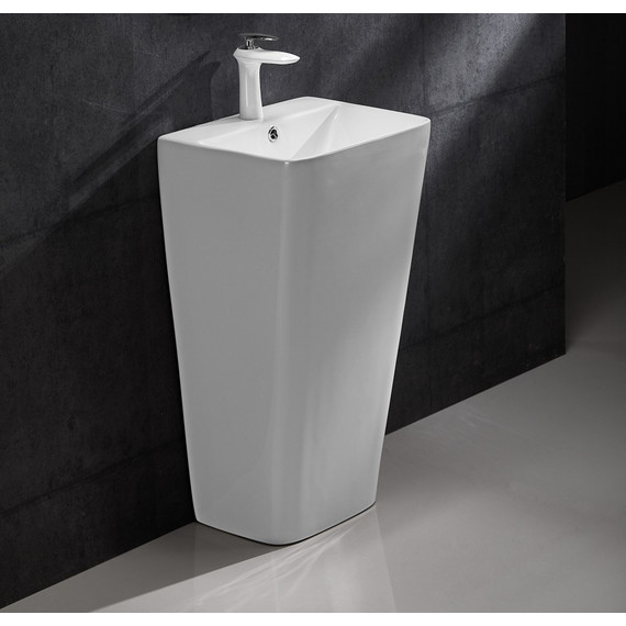 Раковина напольная CeramaLux N 44 см G-302 - фото 3