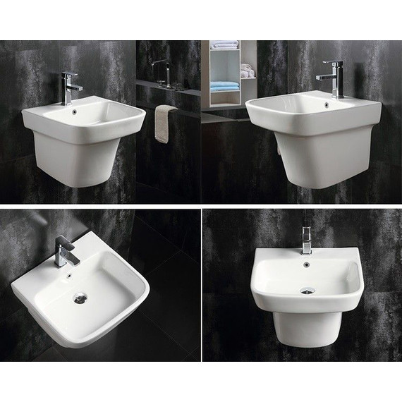 Раковина подвесная CeramaLux N 51 см NB164 - фото 5