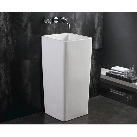 Раковина напольная CeramaLux N 40 см P7005L - фото 4