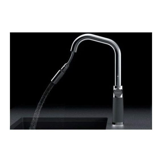 Смеситель для кухни Schock SC-530-D 710564, хром/баварский камень - фото 4