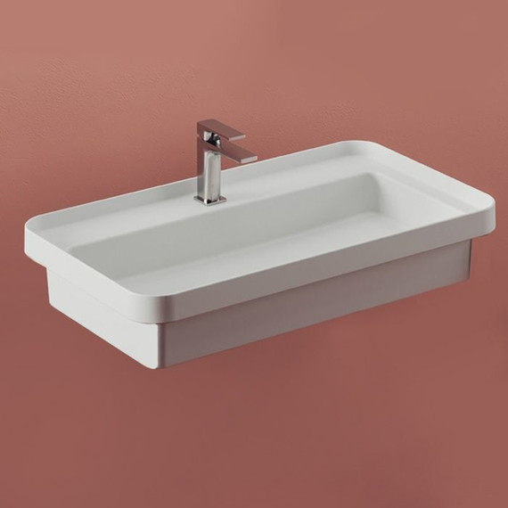 Раковина врезная на столешницу Artceram Fuori Scala 80 см TFL035 01 00 *1 - фото 