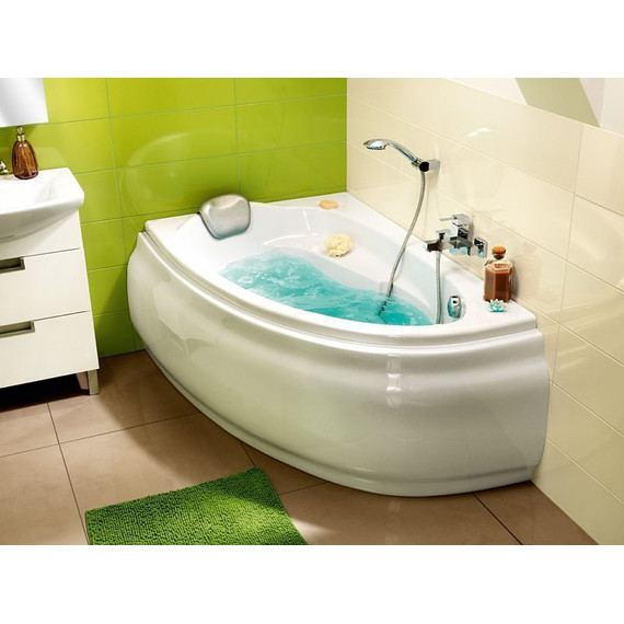 Ванна акриловая Cersanit Joanna L 140x90 см, Размер - мм: 1400х900 - фото 14